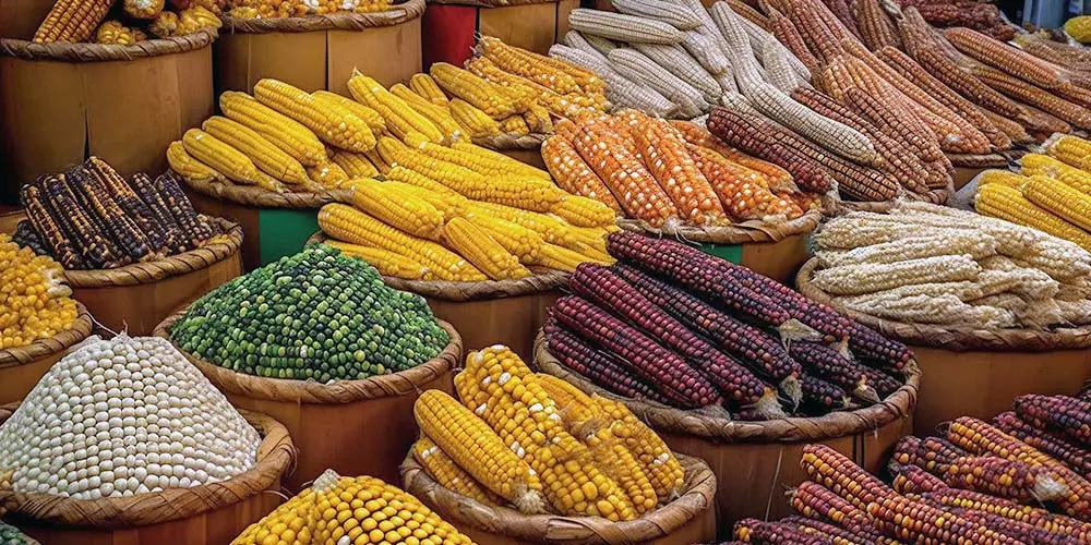 Indigenous Corns, assorted varieties and colors